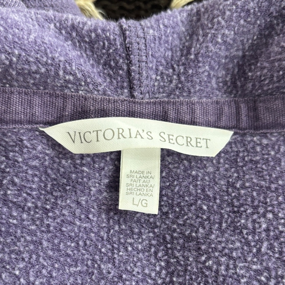 Y2K Women's Purple Hooded Top - Picture 3 of 5